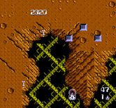 Zanac for NES / Famicom - Sometimes bonus items appear when you shoot these blocks...
