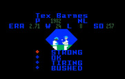 World Series Major League Baseball for Intellivision - Visiting the mound.