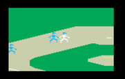 World Series Major League Baseball for Intellivision - View between second and third.