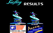 California Games for IBM PC/Compatibles - Surfing results.