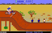 California Games for IBM PC/Compatibles - BMX starting location.