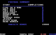 California Games for IBM PC/Compatibles - Here's the score for my footbag performance.