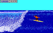 California Games for IBM PC/Compatibles - Surfing in progress...