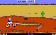 California Games for IBM PC/Compatibles - You need to jump over obstacles such as this log.