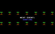 California Games for IBM PC/Compatibles - Now loading; surfing!