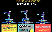 California Games for IBM PC/Compatibles - Flying disc results.