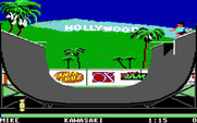 California Games for IBM PC/Compatibles - Halfpipe start.