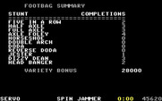 California Games for IBM PC/Compatibles - Here's the point summary.