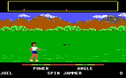 California Games for IBM PC/Compatibles - Flying disc start.