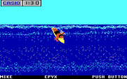 California Games for IBM PC/Compatibles - Surfing start.