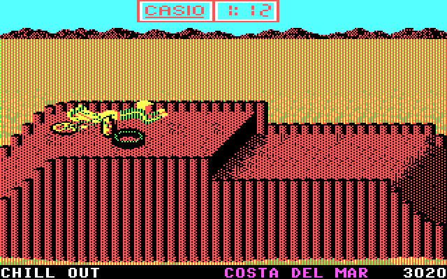 California Games IBM PC/Compatibles Screenshot: Oops, another crash!