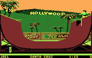 California Games for IBM PC/Compatibles - Halfpipe start.
