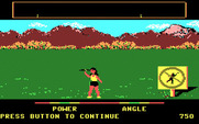 California Games for IBM PC/Compatibles - A successful catch!