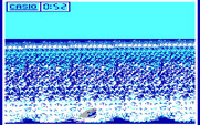 California Games for IBM PC/Compatibles - A shark appears in the water...