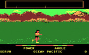 California Games for IBM PC/Compatibles - Chasing the flying disc.