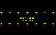 California Games for IBM PC/Compatibles - Now loading footbag event...