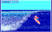 California Games for IBM PC/Compatibles - Perform stunts for points, but don't let the wave catch up...