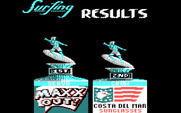 California Games for IBM PC/Compatibles - Surfing results.