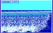 California Games for IBM PC/Compatibles - I fell off the board, better watch out for this shark!