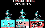California Games for IBM PC/Compatibles - Footbag results.
