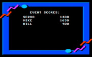 California Games for IBM PC/Compatibles - BMX event scores.