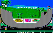 California Games for IBM PC/Compatibles - Halfpipe start.