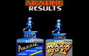 California Games for IBM PC/Compatibles - The skating results...