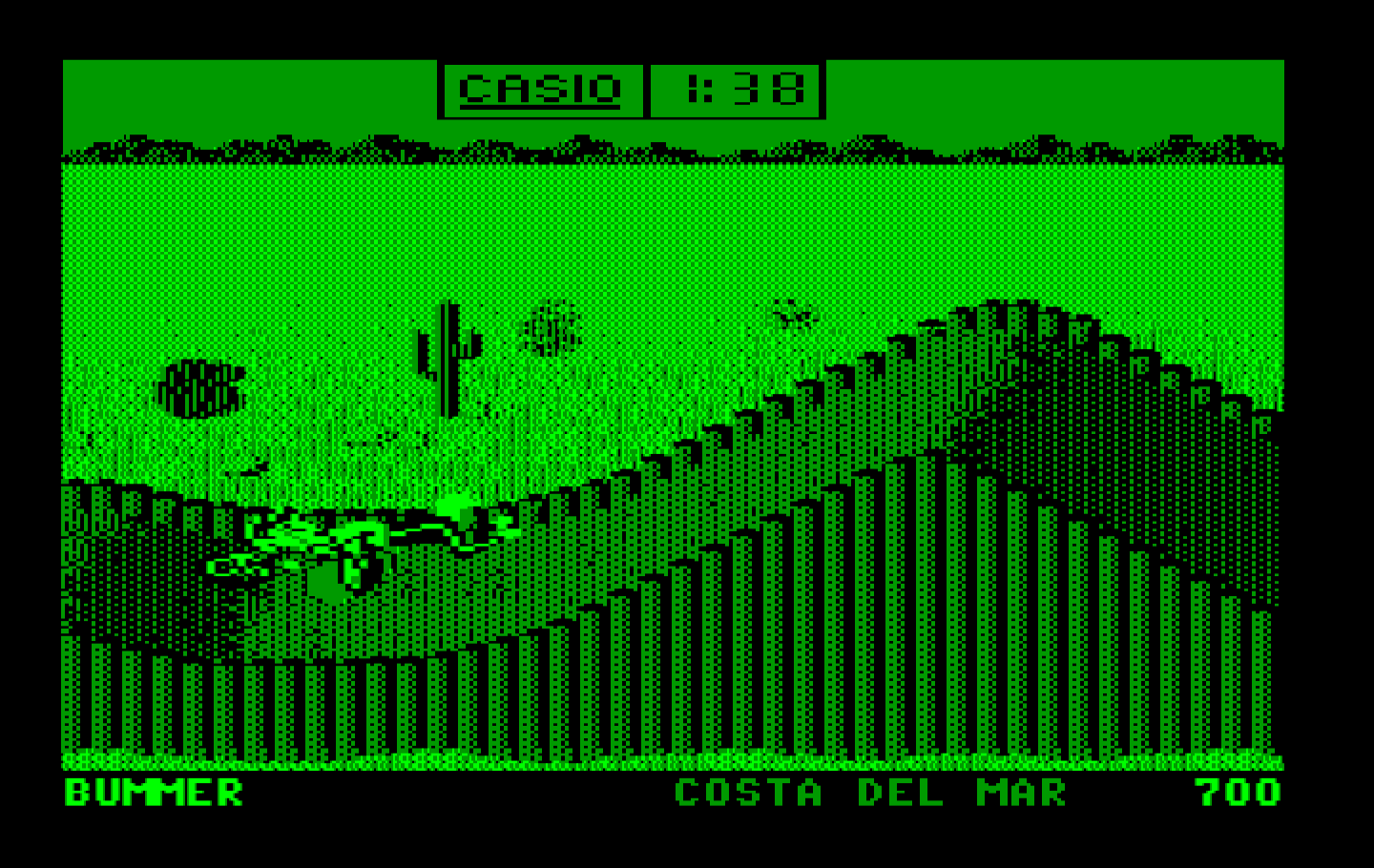 California Games IBM PC/Compatibles Screenshot: Bummer; I crashed.