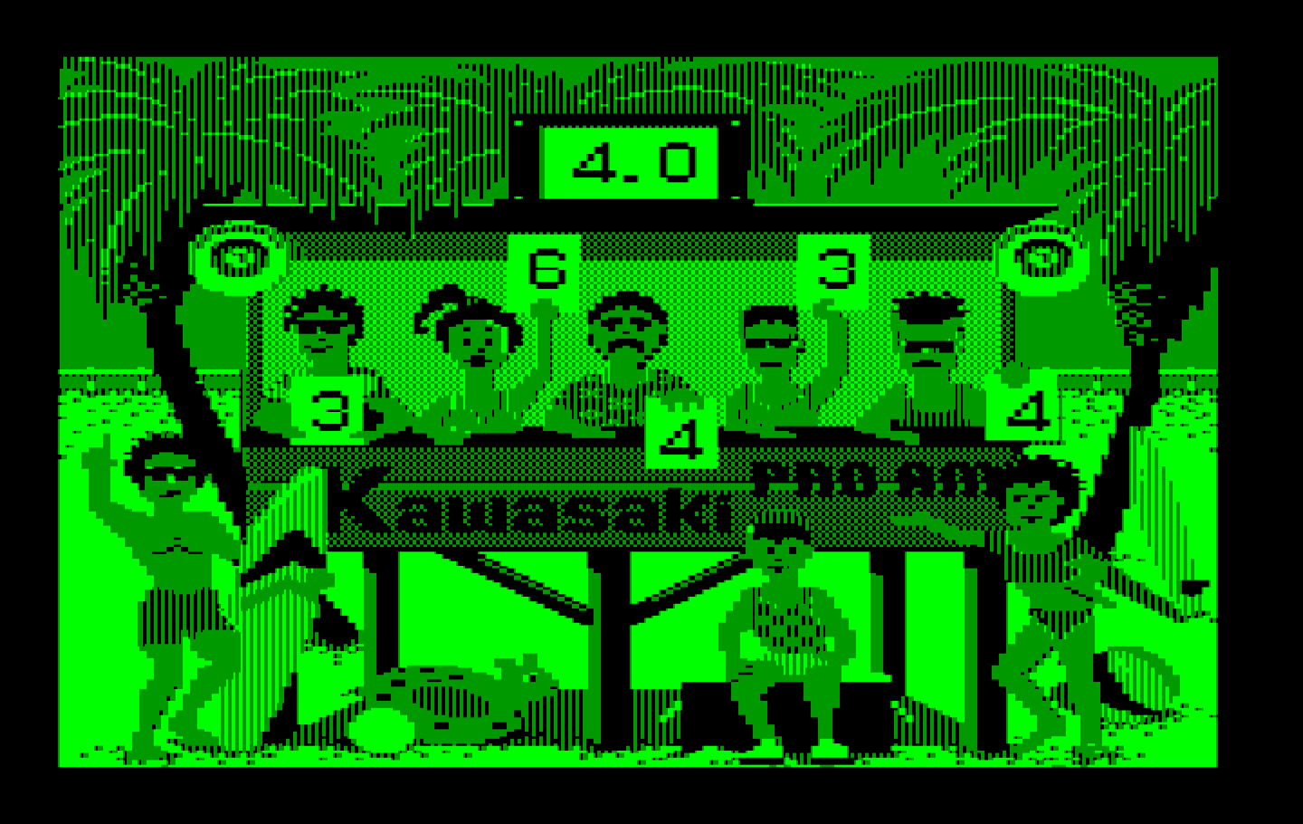 California Games IBM PC/Compatibles Screenshot: Here's my surfing score; not great...