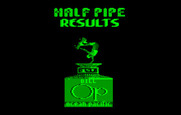 California Games for IBM PC/Compatibles - Halfpipe results.