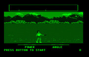 California Games for IBM PC/Compatibles - Flying disc start.