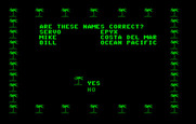 California Games for IBM PC/Compatibles - Are these names correct?