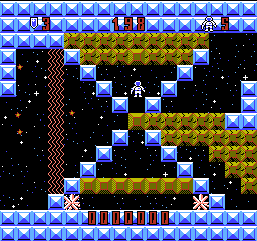 ShockWave NES / Famicom Screenshot: Each level has a different layout...and challenge!