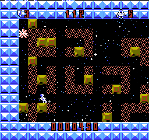 ShockWave NES / Famicom Screenshot: Navigating a maze...