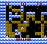 ShockWave for NES / Famicom - Move blocks to collect the crystals!