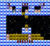 ShockWave for NES / Famicom - You'll need a clever strategy to collect all of these crystals...