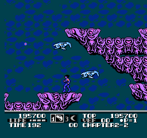 Low G Man NES / Famicom Screenshot: Time to go underwater...