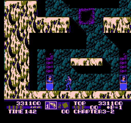 Low G Man NES / Famicom Screenshot: I need to free these captives!
