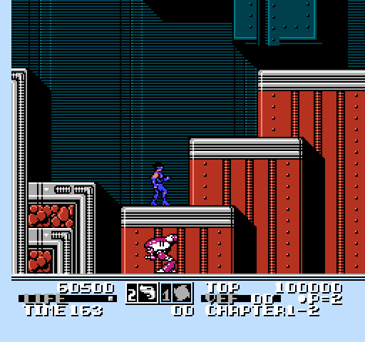 Low G Man NES / Famicom Screenshot: Finding my way through the area...