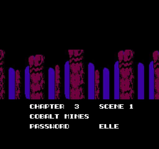 Low G Man NES / Famicom Screenshot: Time to begin chapter 3.
