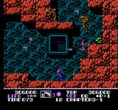 Low G Man for NES / Famicom - Avoid all the boomerangs here.