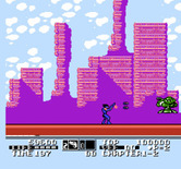 Low G Man for NES / Famicom - The start of chapter 1 scene 2.