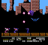 Low G Man for NES / Famicom - Under attack from all directions!