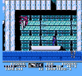 Low G Man for NES / Famicom - An icy end of level boss.