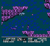 Low G Man for NES / Famicom - Attacking dangerous creatures...