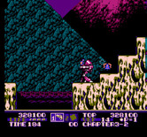 Low G Man for NES / Famicom - Riding the stolen robot...