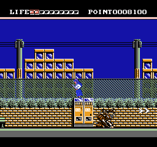 Mugen Senshi Valis: The Fantastic Soldier NES / Famicom Screenshot: This is the final end of level boss.