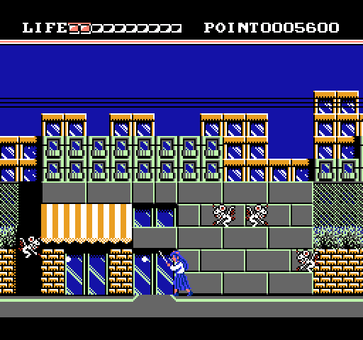 Mugen Senshi Valis: The Fantastic Soldier NES / Famicom Screenshot: More flying things!