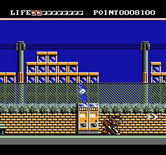Mugen Senshi Valis: The Fantastic Soldier for NES / Famicom - This is the final end of level boss.