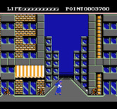 Mugen Senshi Valis: The Fantastic Soldier for NES / Famicom - Alien creatures attack!